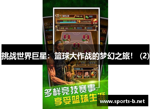 挑战世界巨星：篮球大作战的梦幻之旅！ (2)