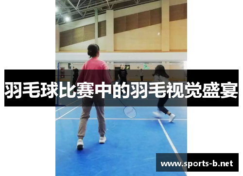 羽毛球比赛中的羽毛视觉盛宴