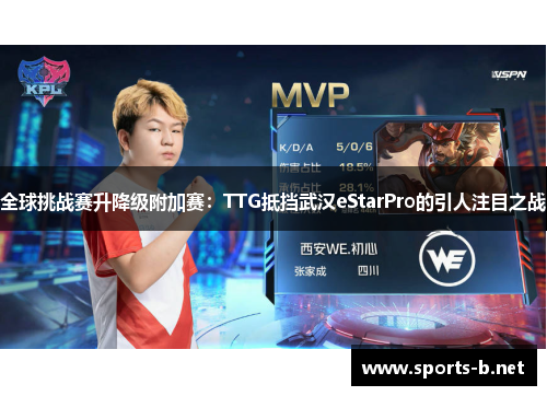 全球挑战赛升降级附加赛：TTG抵挡武汉eStarPro的引人注目之战